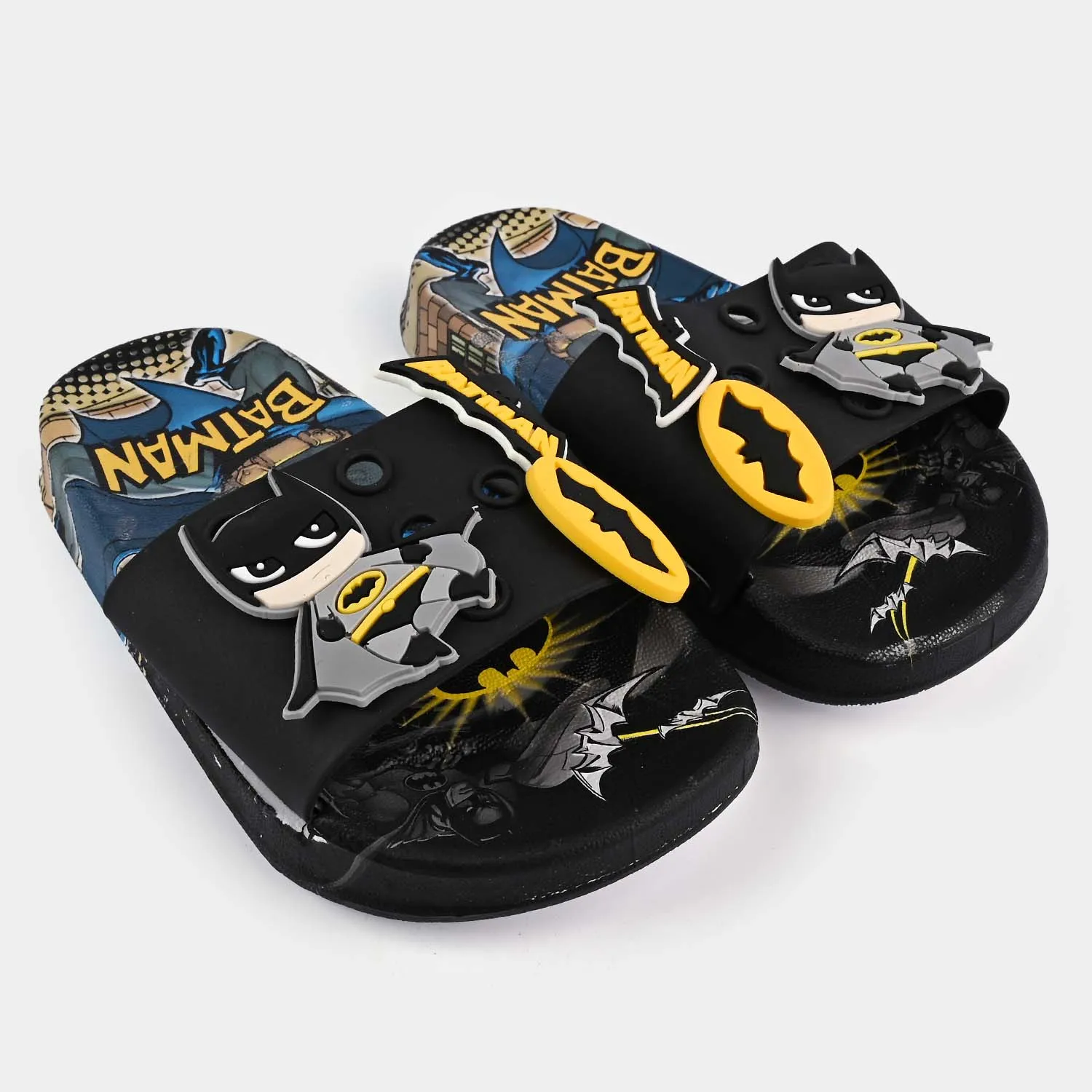 Boys Slipper 2268-3-BLACK