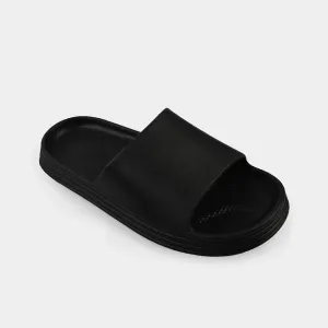 Boys Slippers R23-2-BLACK