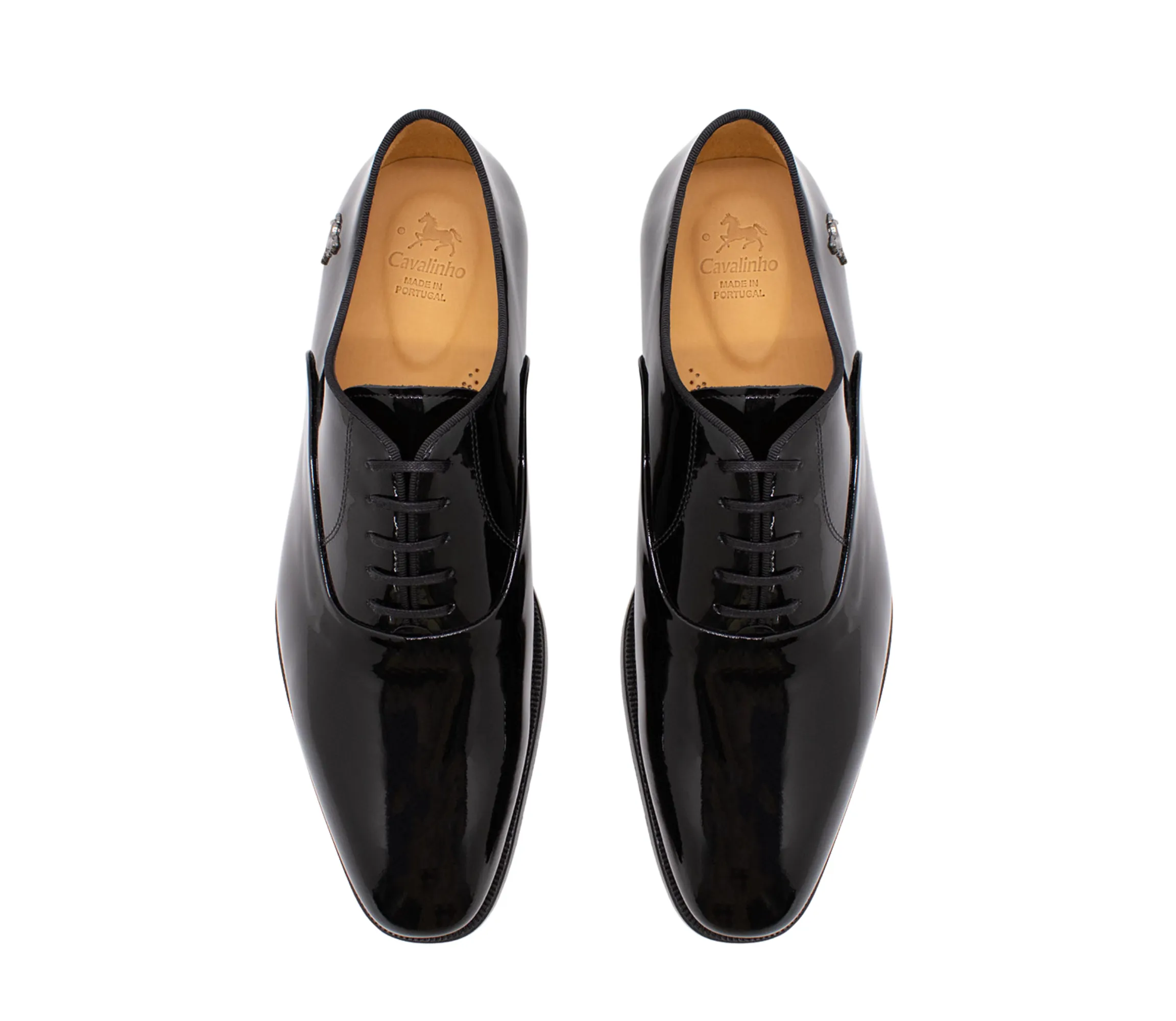 Cavalo Lusitano Patent Leather Oxford Shoes