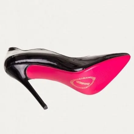 Classic Black Stiletto Heel Shoes