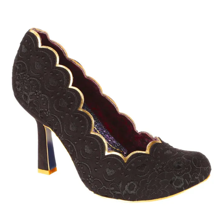 Dizzy Izzy in Black by Irregular Choice