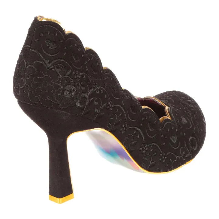 Dizzy Izzy in Black by Irregular Choice