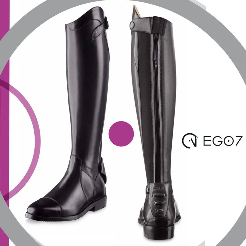 Ego7 Aries Long Boot - Black - Sizes 34-39