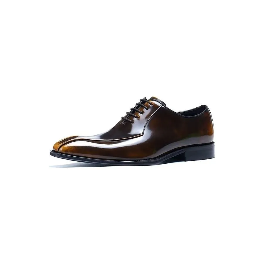 EleganLux Genuine Leather Oxford Dress Shoes