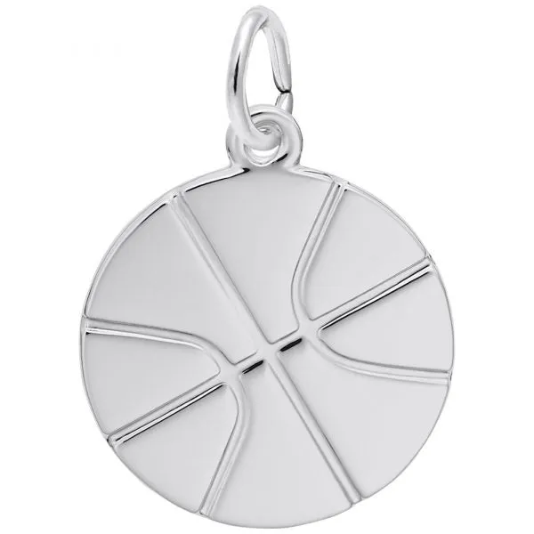 Flat Basketball Charm