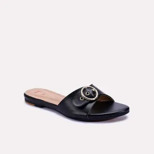 Ira Black Casual Flats 0412636