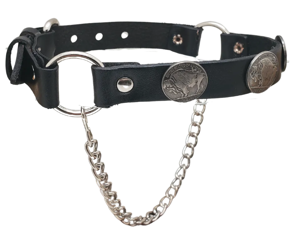 Leather Boot Chains