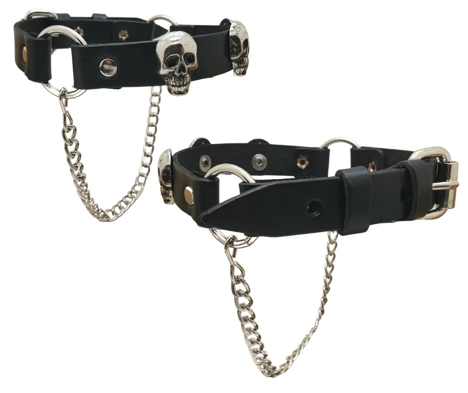 Leather Boot Chains