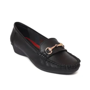 Leather Loafer Formal Shoes for Women SN - 15