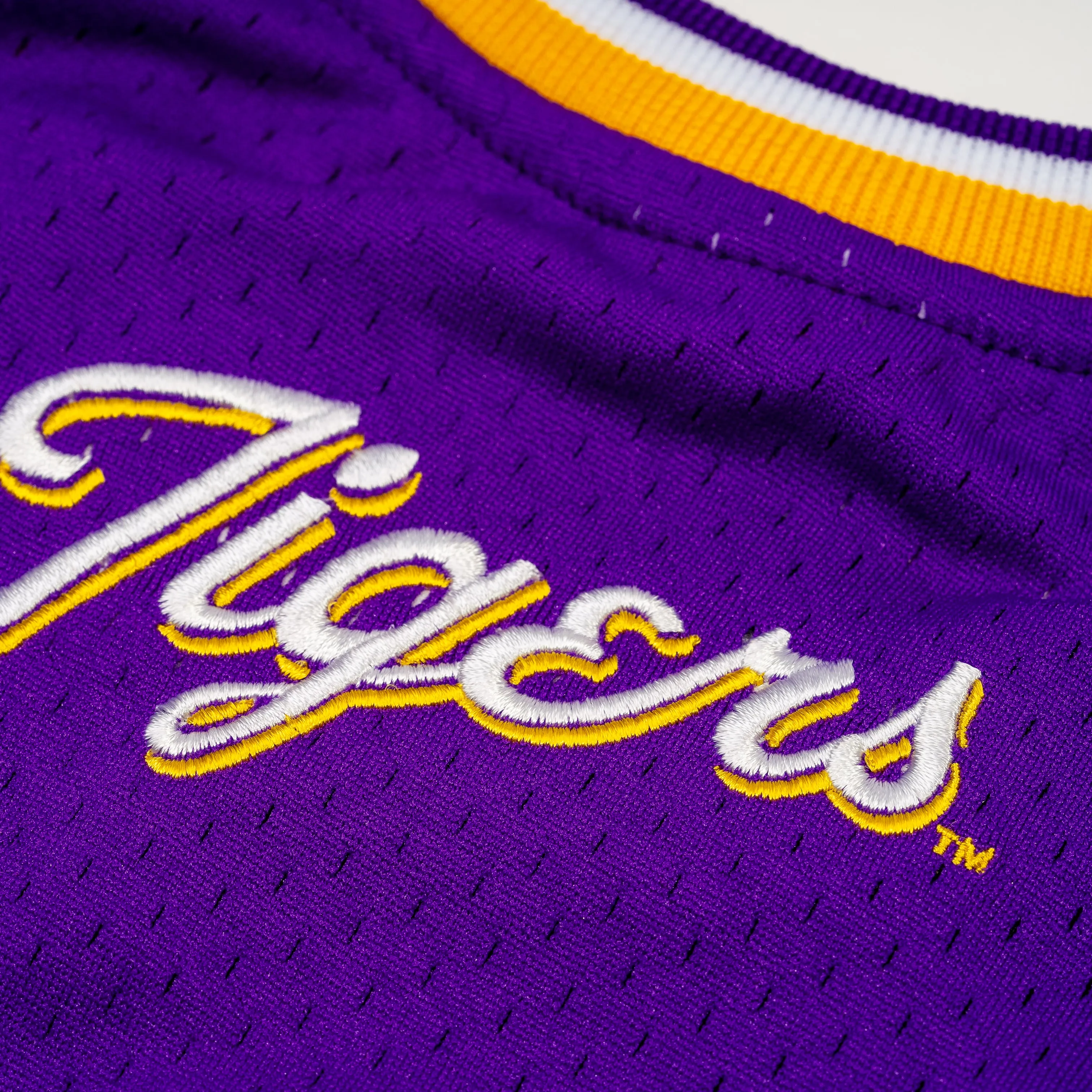 LSU Tigers Vintage Replica Basketball Jersey