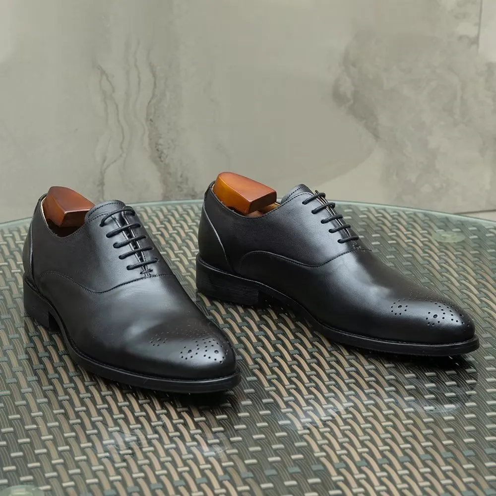 LuxeLace Exquisite Leather Formal Shoes