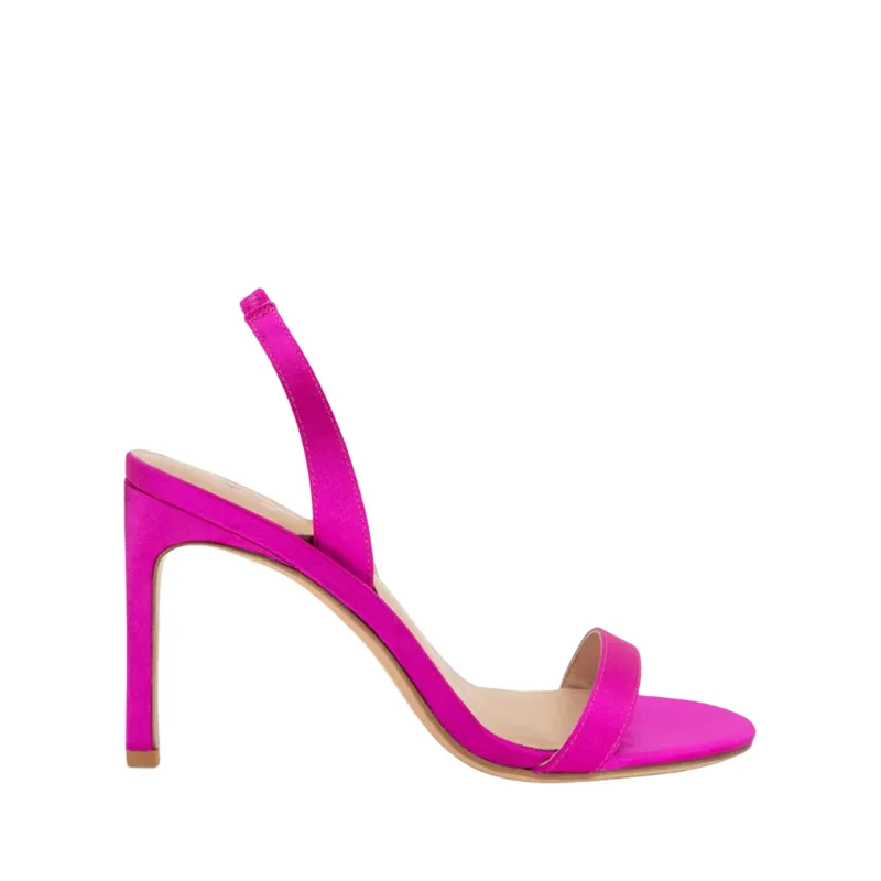 Martini Heel Pink Satin