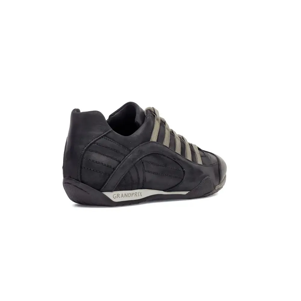 Men's GrandPrix Sneaker in Asphalt (Black and Gray)