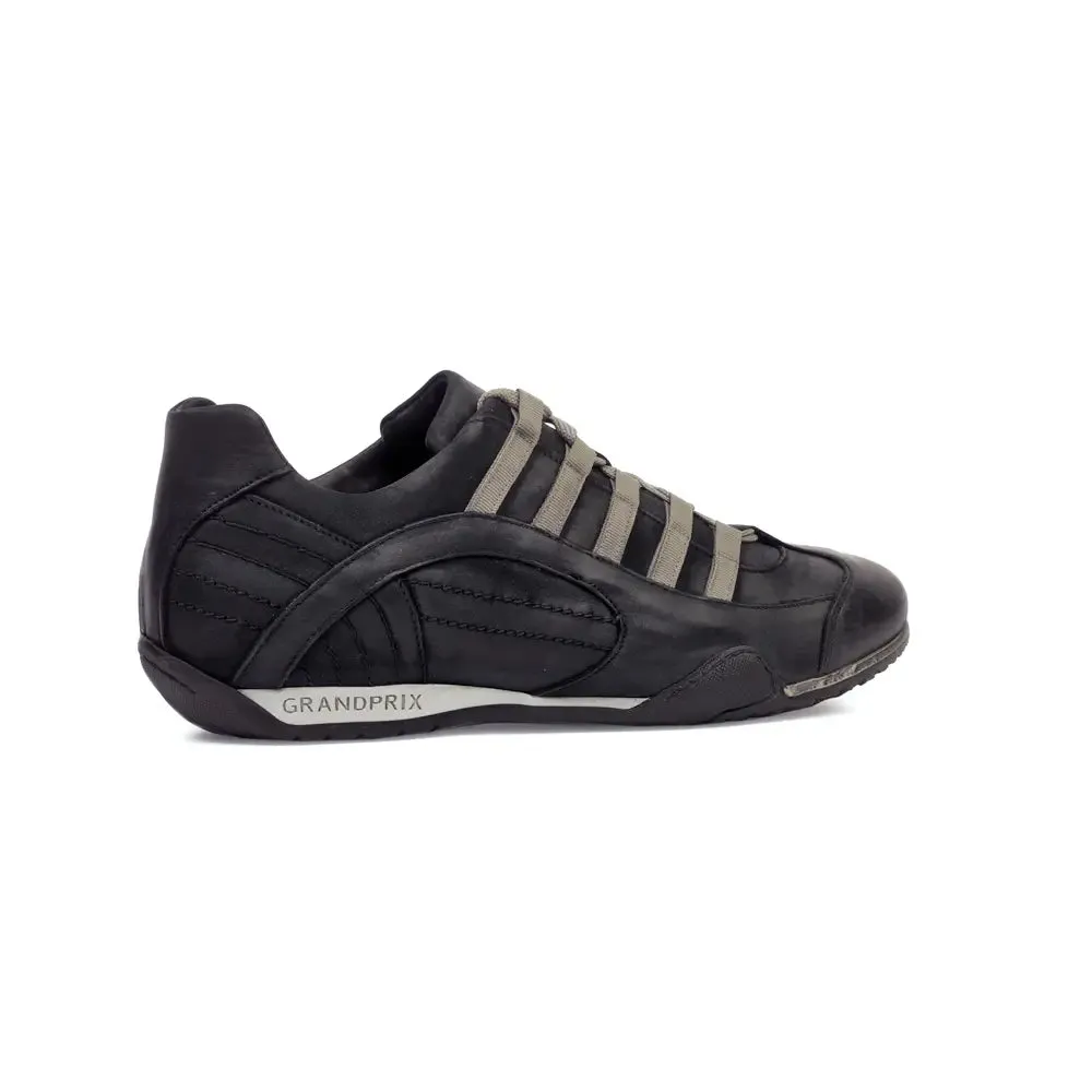 Men's GrandPrix Sneaker in Asphalt (Black and Gray)