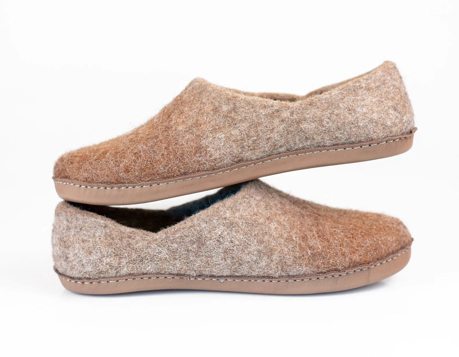 Men's Slippers OBRE Alpaca clogs