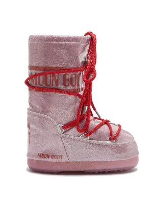 Moon Boot - Junior Glitter snow boots pink