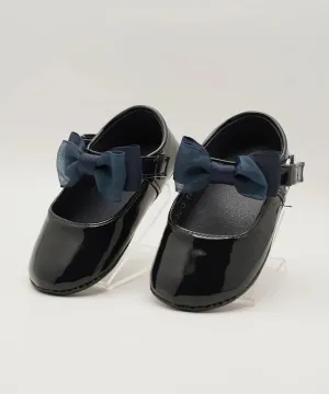 Navy Color Party Sandals For Infant