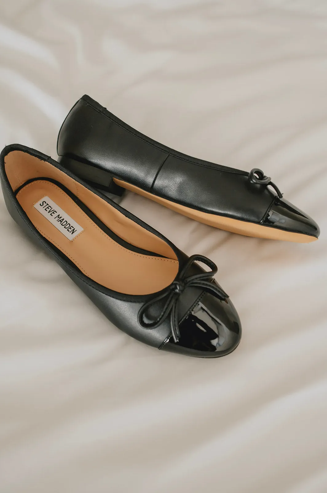 The Ellison Ballet Flat - Black