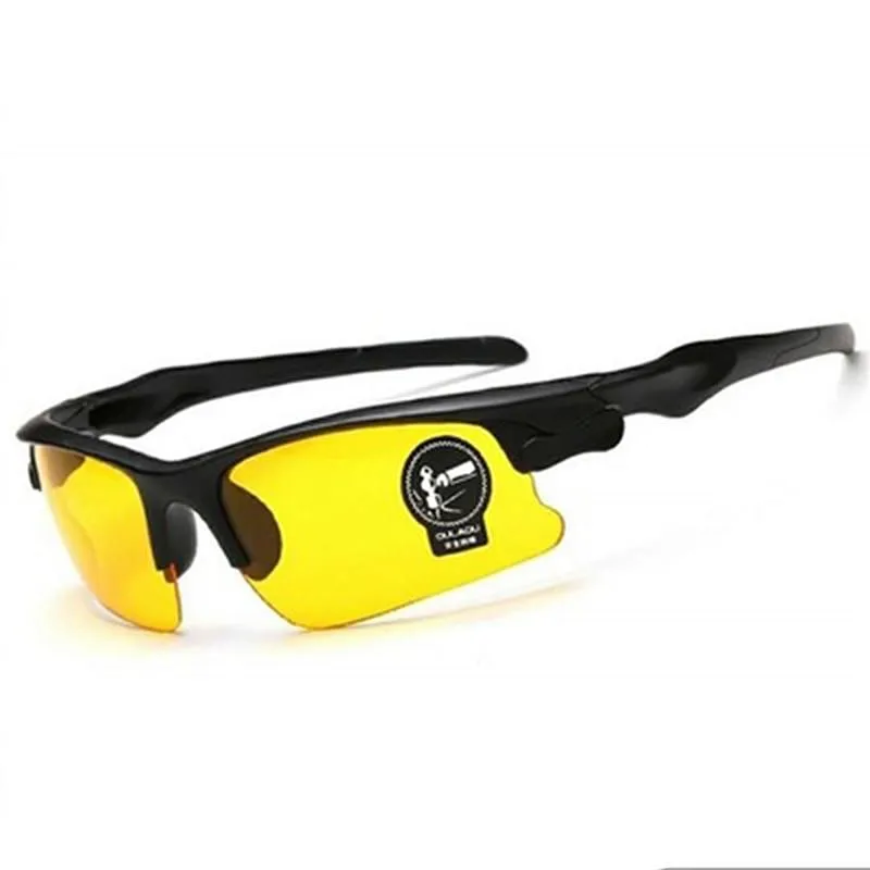 Unisex Day Night Anti-Glare Night Vision Driving Enhanced Light Glasses