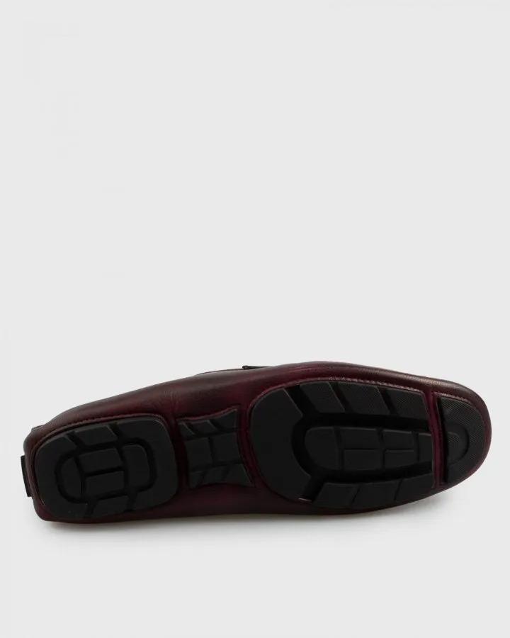 VINCENT & FRANKS S18VF200 MAROON DRIVING SHOE