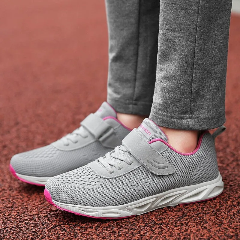 Women's Breathable Platform Slip-on Sneakers