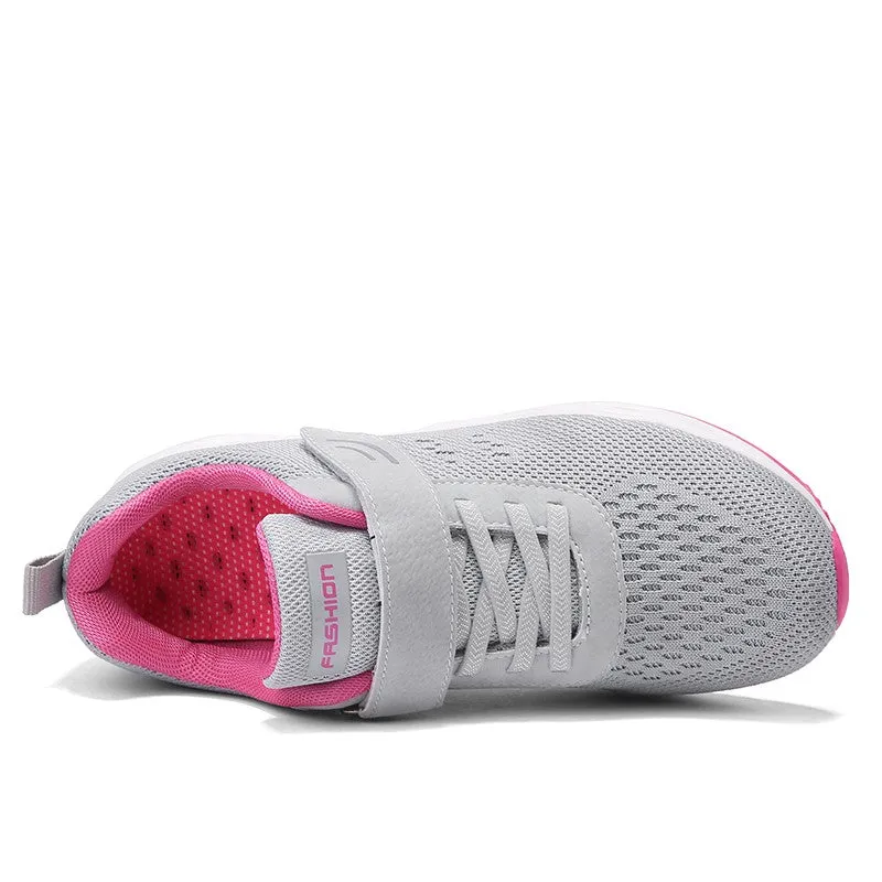 Women's Breathable Platform Slip-on Sneakers