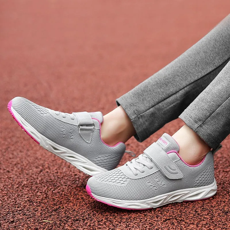 Women's Breathable Platform Slip-on Sneakers